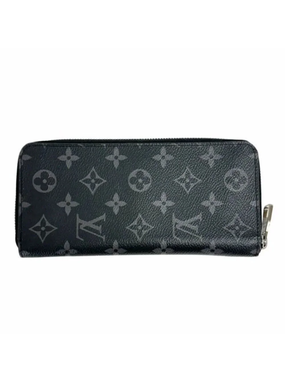 Louis Vuitton Monogram Eclipse Zippy Vertica Zip Around Wallet